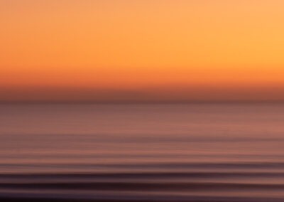 Calm sunset