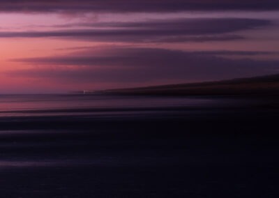 ICM beach at sunset